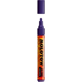 Molotow ONE4ALL Acrylic Paint Marker, 4mm, Violet Dark, 1 Each (227.220)