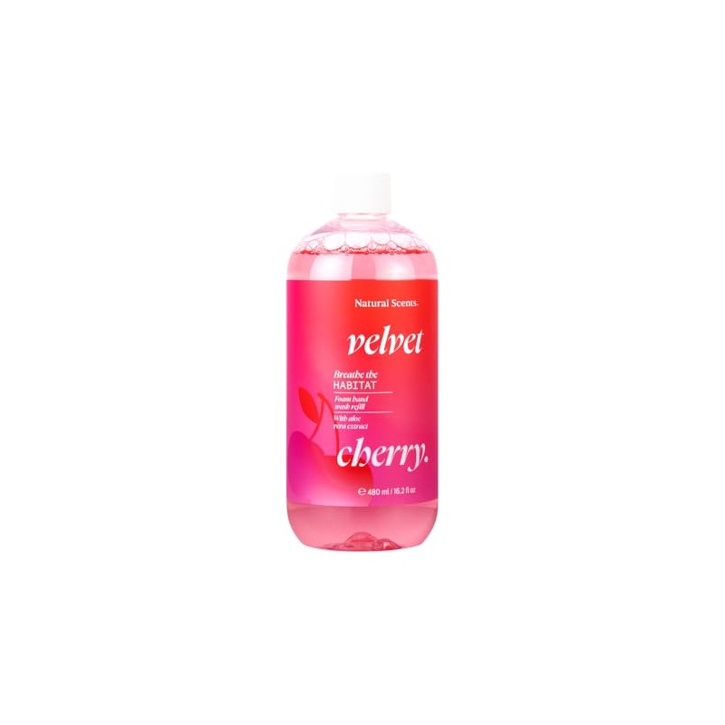 Refill para jabón en espuma Velvet Cherry Hábitat 480 ml