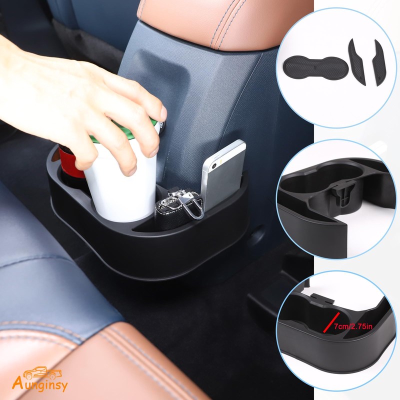 Aunginsy Center Console Cup Holder Kit Compatible with Ford Maverick