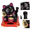 Lucky Cat Solar Powered Cute Decorative Wealth Welcoming Waving Fortune