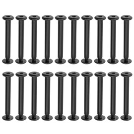 Savagrow 20 Sets M3 x 30mm Binding Post Screws Hex Drive Rivet Socket Binding Bolts Fastener Bolts Cap Nuts