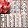 12Pcs Floral Border Stencils for Painting, Craft Paint Template 12
