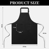 Cozypower 4 Pcs Plus Size Apron for Big and Tall
