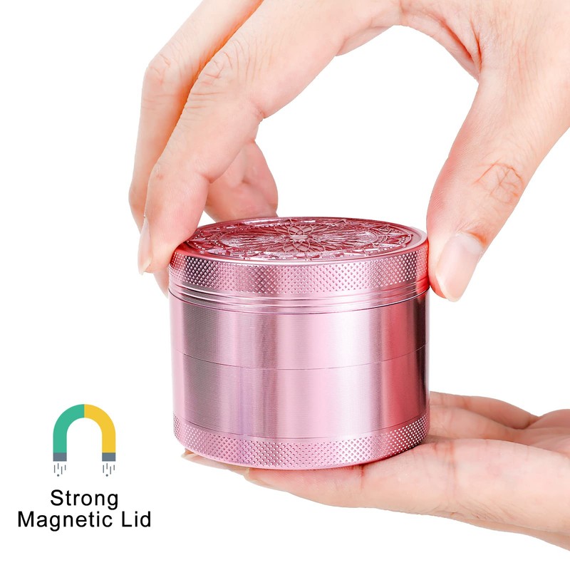 VICKYDGE 2.5 Inch Grinder - Large Kitchen Grinder with Exquisite