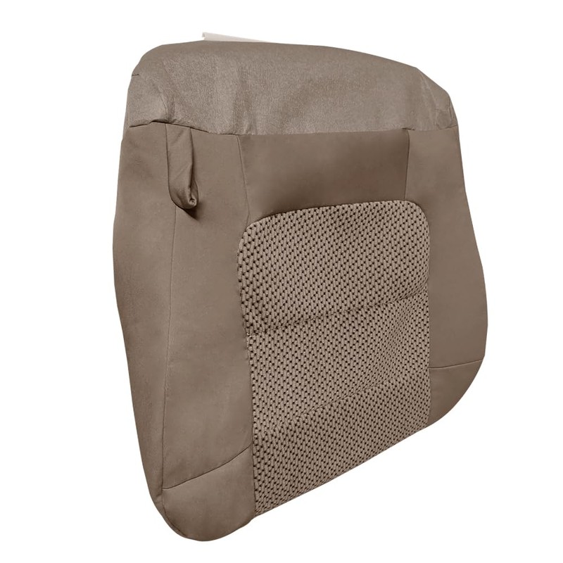 Zieichy Driver Side Bottom Replacement Cloth Seat Cover Med Parchment
