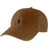 Carhartt CAP 100289 Outdoor Cap, 100% Cotton, Simple, Brown (211)