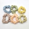 Daily Plaid Mini Scrunchie Hairband 2-Piece Set / 데일리 체크무늬 미니 곱창헤어밴드 2종세트