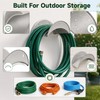 Wall Mount Garden Hose Holder for Outdoor Storage - Heavy