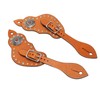 Spur Strap Artificial Leather Adjustable Western Spur Strap with Buckle