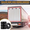 BBTO 12 Packs 2.5 Trailer Ramp Door Bumper Including Screw