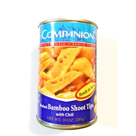 3 Pack Companion Braised Bamboo Shoot Tips With Chili (10 Oz Each)辣椒燜筍尖