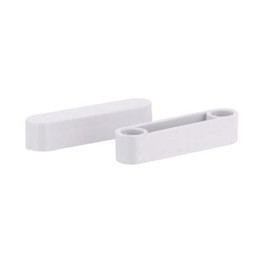 Rubbermaid 6.8 in. H x 4.5 in. W x .5 in. L Plastic Rod Spacer Cap 2 pk