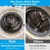 Upgraded MDS47123601/MDS47123602 Washer Door Gasket Boot Seal Bellow Diaphragm Compatible