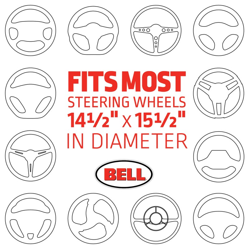 Bell Automotive 22-1-97465-8 Cool Gel Steering Wheel Cover