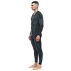 Dainese Dry Suit, Motorcycle Undersuit, Breathable, Men, Black/Blue, M