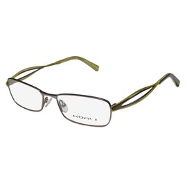 Koali By Morel 7124k Womens/Ladies Designer Full-rim Imported From France Eyeglasses/Eyewear (51-16-135, Dark Khaki/Mustard)