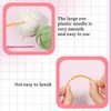 60 Pcs Plastic Sewing Needles Plastic Needles for Kids Large