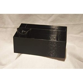 Paper Crafting Organizer with Glue Holder for Tombow Liquid Glues (Black)