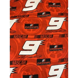 NASCAR Fabric Kasey Kahne 9 Evernham Motorsports 1 Yard Cotton Red Black 2007