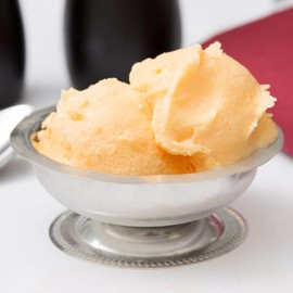 TrueCraftware- 3-1/2 oz Stainless Steel Footed Sherbet Dish Mirror Finished Set of 2- Ice Cream Cups Dessert Bowls Dessert Serving Dish Perfect for Dessert Sundae Ice Cream Fruit