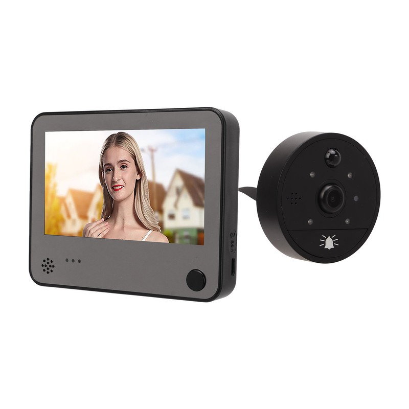 Peephole Camera Infrared Night Vision Two Way Talk Motion Detection