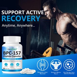 BPC157 Capsules - Non-GMO | Dairy Free |Gluten-Free 60 Capsules (1)
