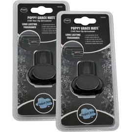 Poppy Grace Mate EVA Car Fragrance, Frost Ice (Pack of 2)