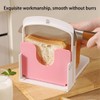 Bread Slicer for Homemade Bread, Bread Slicing Guide Adjustable Width,