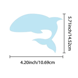 80 pcs Colored Shark Shape Cutouts, UNIIDECO Bulletin Board Decorations Cardboard Cut Outs, Classroom Decor Kid Teachers DIY Crafts Projects Supplies, Cardstock Party Decoration for Wall