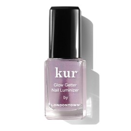 LONDONTOWN Glow Getter Nail Luminizer – One-Step Nail Treatment with Hexanal & Shimmer for Stronger, Healthier, Glossier Nails, No Base or Top Coat Needed, 0.4 Fl Oz