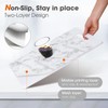 Beautysaid Shelf and Drawer Liner for Kitchen Cabinet, Non Adhesive