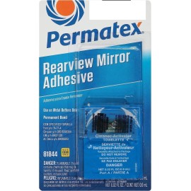 Permatex 81844 Professional Strength windshield Rear view Mirror Adhesive x 2 pc