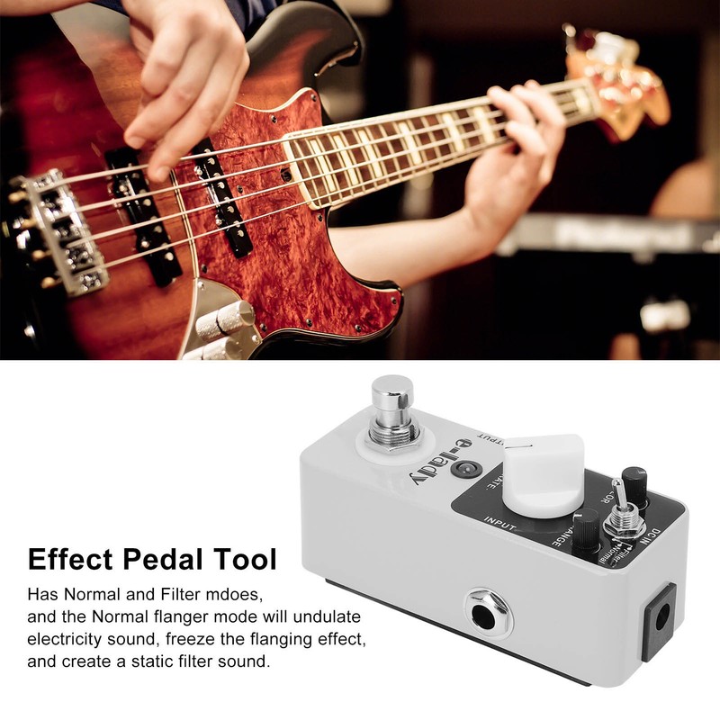 Effect Pedal E Lady MFL2 Analog Flanger True Bypass Instrument