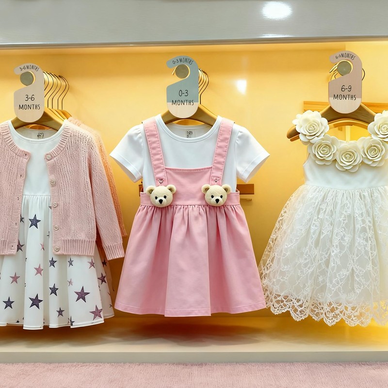 elook 8PCS Baby Wardrobe Dividers