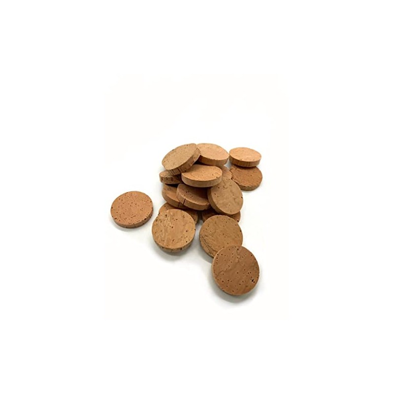 Cork Discs Diameter 35 mm 6 mm Thick Pack of
