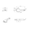 Micro Linear Actuator, Mini Electric Linear Actuator Stroke 6" 12V