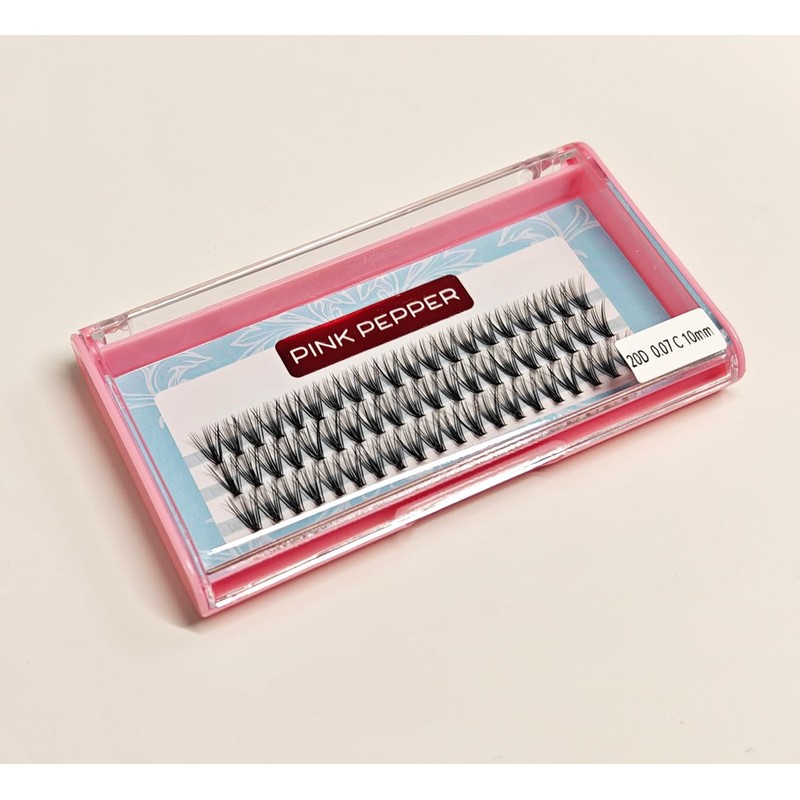 PINK PEPPER Self Eyelash Extensions, For Parts, Tsukema DIY, Matsueku,