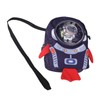 Kids Backpack Cartoon Spaceman Style Anti Lost Rope Large Capacity