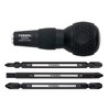 VESSEL BALL GRIP 1/4" Hex. Bit Interchangeable Screwdriver (Bit 3PC.