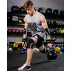 AEOLOS Knee Sleeves (1 Pair)，7mm Compression Knee Braces for Heavy-Lifting,Squats,Gym