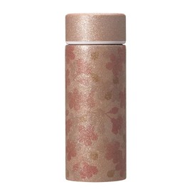 SAKURA 2026 Stainless Steel Bottle Glitter Pink Beige 355ml