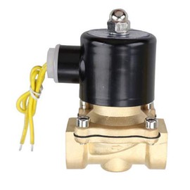 1/4 Inch Electric Solenoid Valve 110V 115V 120V AC Air Water Gas Normally Closed NPT