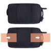 EDC Purse, Tactical Card Holder, Waterproof Change Compartment, Wallet with