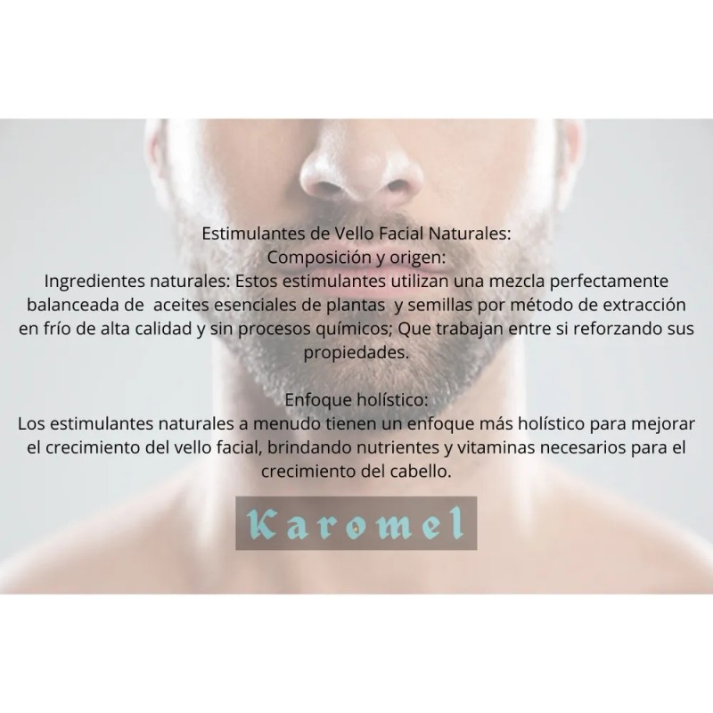 Aceite Karomel Barba Bigote Y Cabello Lavanda