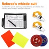 OioTuyi Referee Set, Football Referee Card Set, Red Yellow Card,