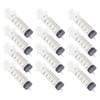 Gatuida 30pcs Needleless Liquid Measuring Dispensing for Labs Pet Feeding