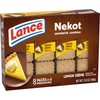 Lance Sandwich Cookies, Nekot Lemon Creme, 8 Individually Wrapped Packs,