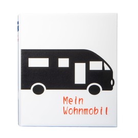 Mein Wohnmobil PVC Motif Folder A4 - Sturdy PVC Folder with 2-Ring Mechanism, Made in Germany, Durable Folder for Documents and Documents, No Import