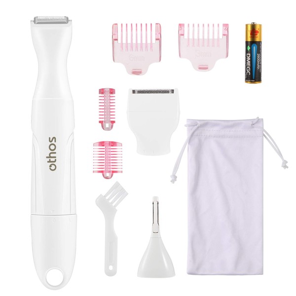 othos Multi-Functional Electric Trimmer Kit for Women, Bikini Trimmer, Nose