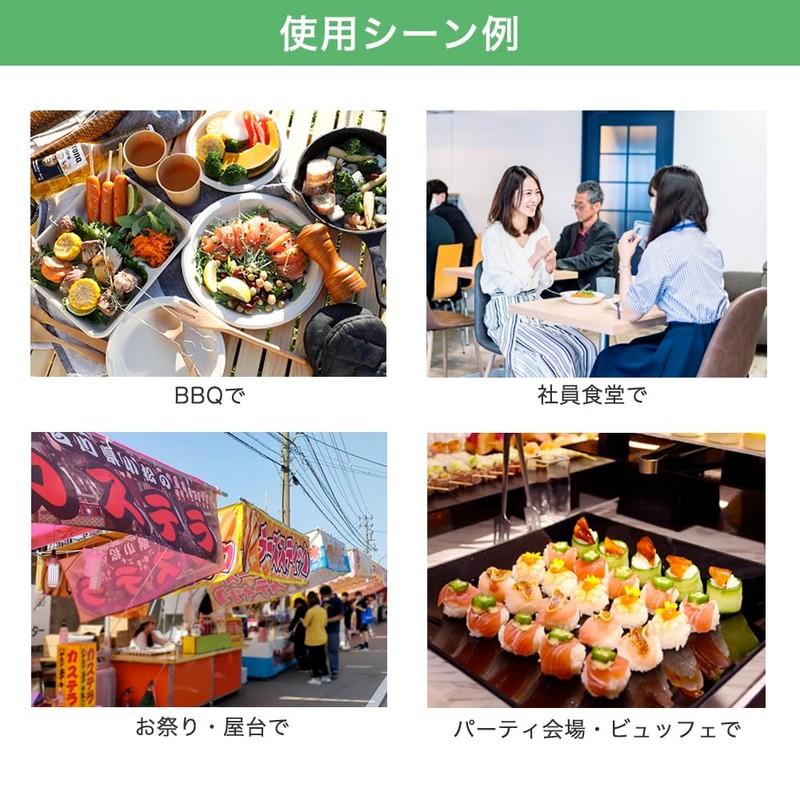 ECO&BASIC Bagasse Plate Square 20cm